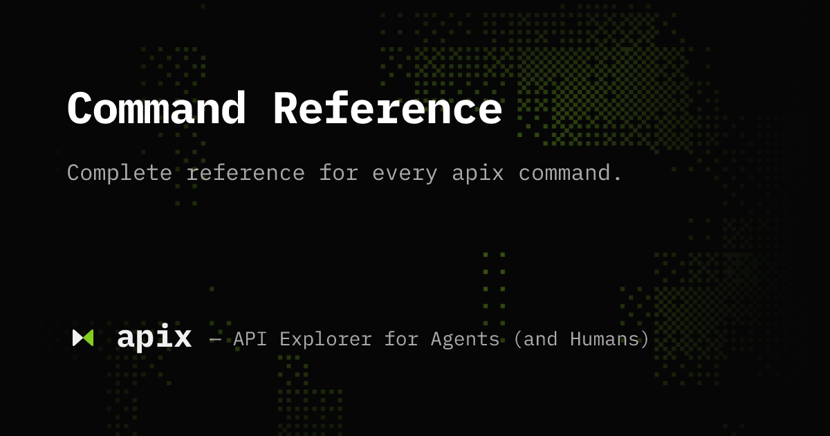 Command Reference